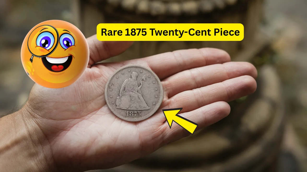Rare 1875 Twenty-Cent Piece